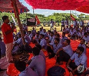 INDIA CHENNAI SAMSUNG STRIKE