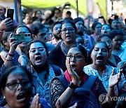 INDIA CRIME PROTEST