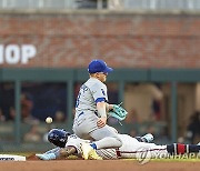 Dodgers Braves Baseball