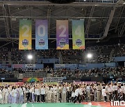 [포토] '2024 아이돌스타 선수권대회' 모두가 챔피언 (아육대 B하인드)