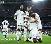 [UCL 리뷰] 음바페 선제골-엔드릭 쐐기골...레알, 슈투트가르트에 3-1 승리