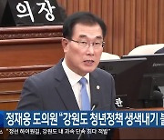 정재웅 도의원 “강원도 청년정책 생색내기 불과”