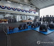 해군 순항훈련전단, 추석맞이 함상 차례