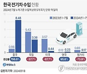 [그래픽] 한국 전기차 수입 현황