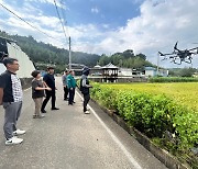 이승화 산청군수 "벼멸구 피해 예방에 최선 다할 것"