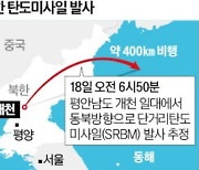 北, 이번엔 SRBM 발사…추석 연휴에도 '복합 도발'