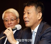 [포토] 고려아연 공개매수 관련 발언하는 김광일 MBK파트너스 부회장