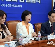 딥페이크 성범죄 근절대책특위 출범식, 발언하는 추미애 위원장