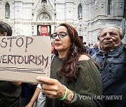 ITALY PROTEST OVERTOURISM