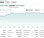 테슬라 7.36% 급등-루시드 0.82% 하락, 전기차 혼조(종합)