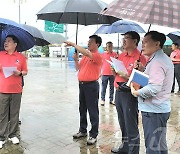 박범인 금산군수, 금산세계인삼축제장 준비상황 살펴