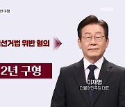 검찰, 이재명 공직선거법 재판 1심서 징역 2년 구형…기소 2년만 [뉴스와이드]