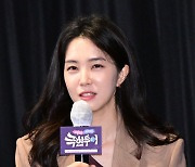 [MD포토] 강지영 아나운서 "예능 첫 도전"