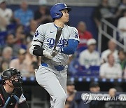 Dodgers Marlins Baseball