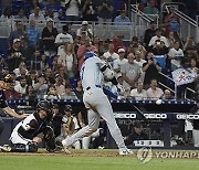 Dodgers Marlins Baseball