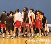 [타이페이로 간 BASKETKOREA] 정관장, 푸본과 첫 연습 경기 시행 … 과제는 ‘기복’