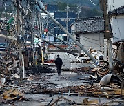 ‘지진 피해’ 일본 이시카와현 기록적 폭우…1명 사망·3명 실종