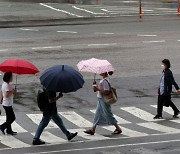 충남권 일부 발효된 '호우 경보'→호우주의보로 변경