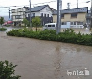 日 노토반도에 기록적인 폭우…특별 경보 발령