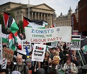 BRITAIN GAZA PROTEST