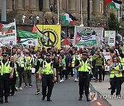 BRITAIN GAZA PROTEST