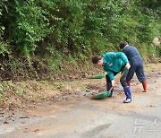 '393㎜ 물폭탄' 순천시 주택·농경지 침수 복구작업 총력