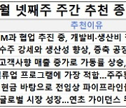 [주간 추천주] 밸류업·실적 기대주 '현대차·HD현대마린'