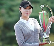 'KLPGA투어 첫 승' 문정민, 위믹스 포인트 11계단 '점프'-24위 등극...1위는 박지영