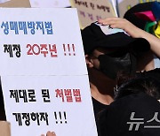 "성매매방지법 시행 20년…이제는 성매매처벌법 개정해야"