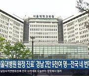 ‘서울대병원 원정 진료’ 경남 2만 9천여 명…전국 네 번째