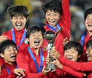 ‘완벽 부활’ 북한 여자축구, U-20 월드컵 3번째 우승