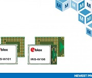 마우저 일렉트로닉스, 산업용·스마트 빌딩·의료 애플리케이션 위한 유블럭스 ‘IRIS-W10’ 와이파이6 블루투스 모듈 공급