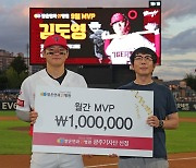 KIA 김도영, 밝은안과21병원 9월 MVP 수상