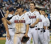 8-4 승리 거두는 두산