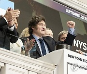 USA NEW YORK ARGENTINA PRESIDENT NYSE