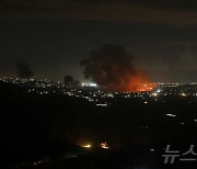 이스라엘군 "레바논 수도 베이루트 표적 공습"(상보)