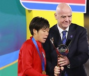 북, FIFA U-20 여자월드컵 우승…MVP에 최일선 선수