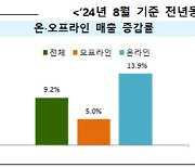 8월 유통업체 매출 9.2% `껑충`…"찜통더위에 `백캉스` 효과"