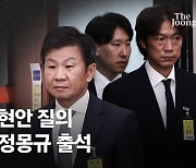 3연임 승인한 관계자에 골프접대 의혹…정몽규 "한 번 쳤다"