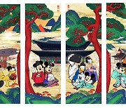 Disney characters’ exploration of Korea on show at Deoksugung