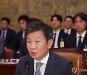 답변하는 정몽규 대한축구협회장