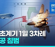 [영상] 러 초계기 3회 연속 일본 영공 침범…日 "도발적 행동"