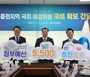 춘천시 내년 국비 5500억원 확보 지역 국회의원 간담회