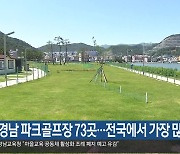 경남 파크골프장 73곳…전국에서 가장 많아