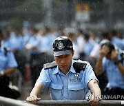 (FILE) CHINA HONG KONG PHOTO SET UMBRELLA MOVEMENT