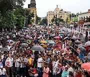 INDIA CRIME PROTEST