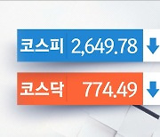 오늘의 증시