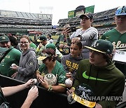 Rangers Athletics Baseball