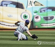 Rangers Athletics Baseball