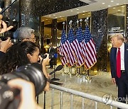 USA NEW YORK DONALD TRUMP PRESS CONFERENCE